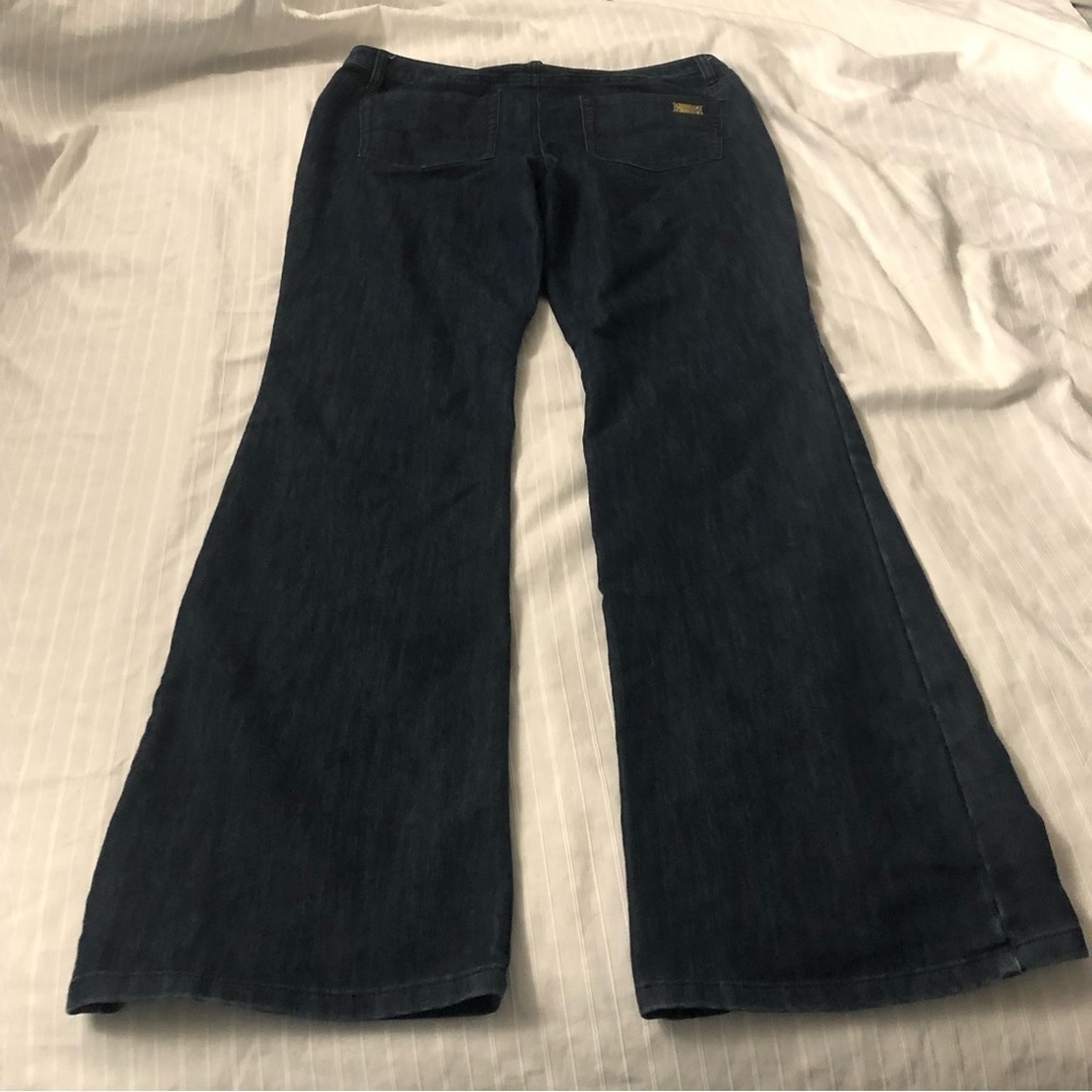 Michael Kors Jeans Womens dark Mid Rise Denim Zip Up Size 10 - Picture 6 of 6